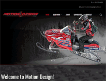 Tablet Screenshot of motiondesignllc.net